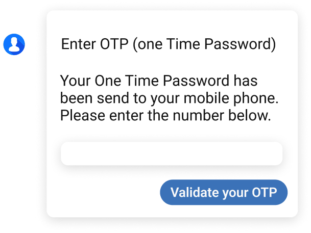 OTP Verification Card