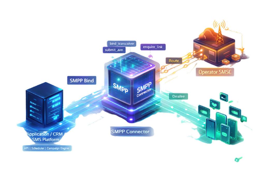 SMPP Connectivity Diagram